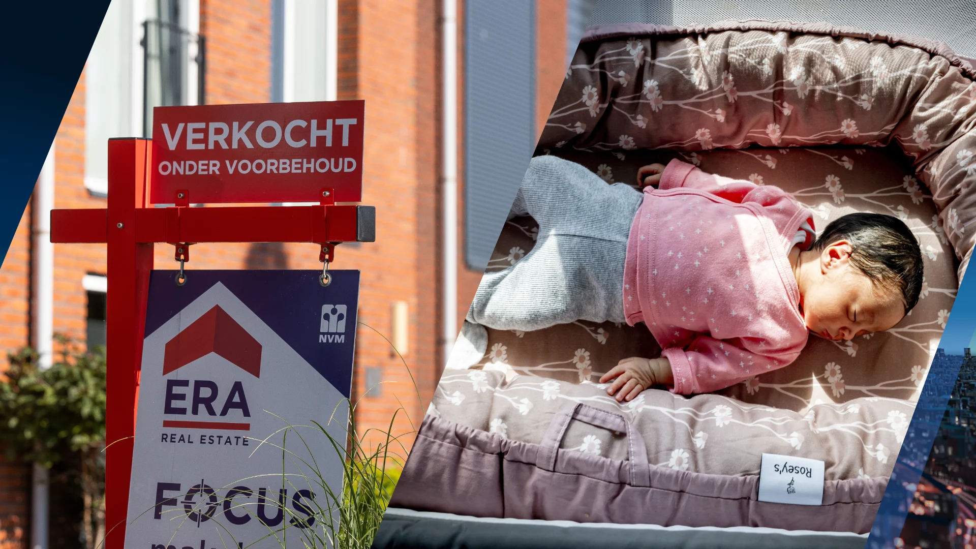 Onderzoek: dure huizen deels verantwoordelijk voor daling geboorten