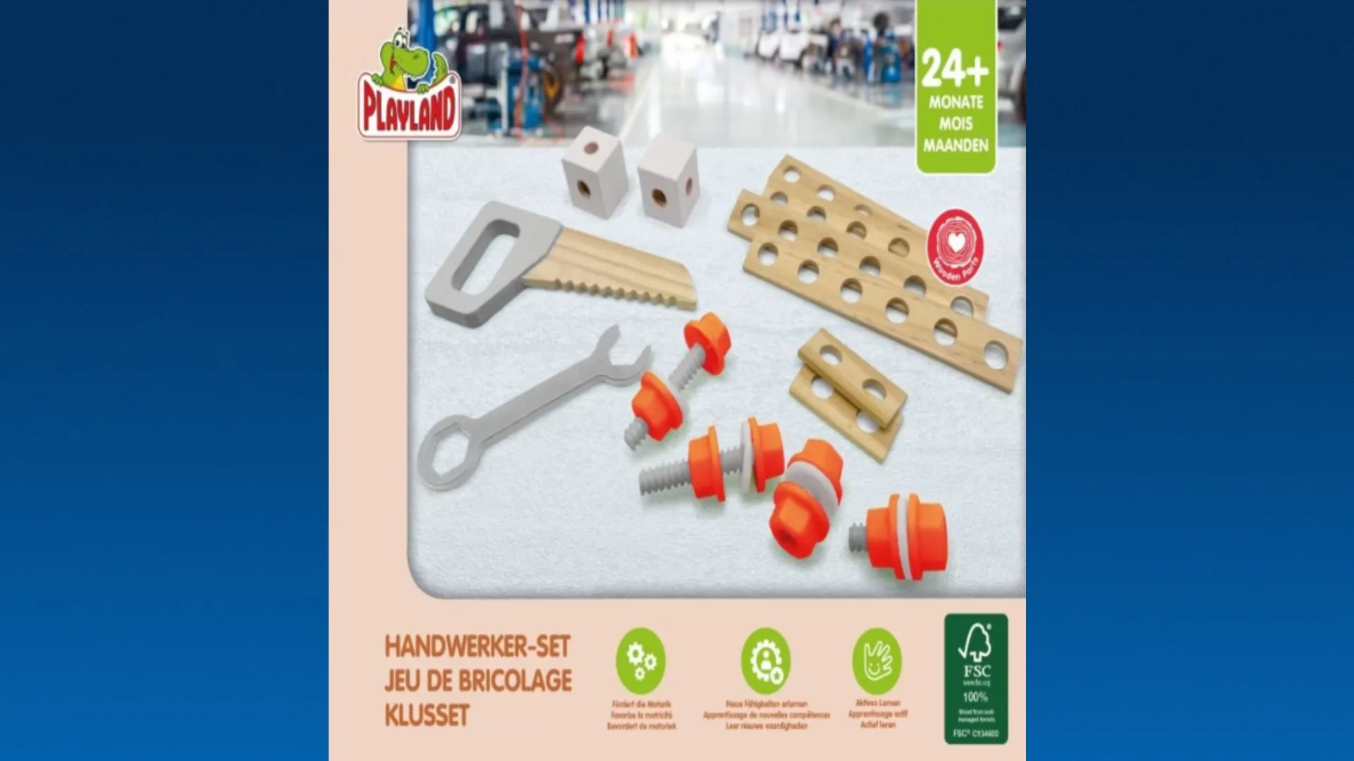 ALDI waarschuwt voor houten speelgoed, risico op verstikking