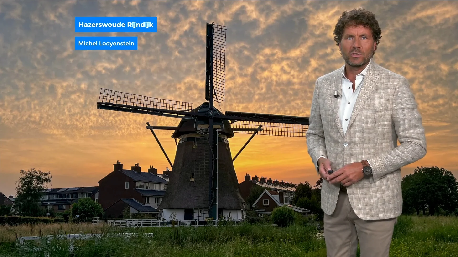 Nog steeds zomers warm, maar het blijft wisselvallig