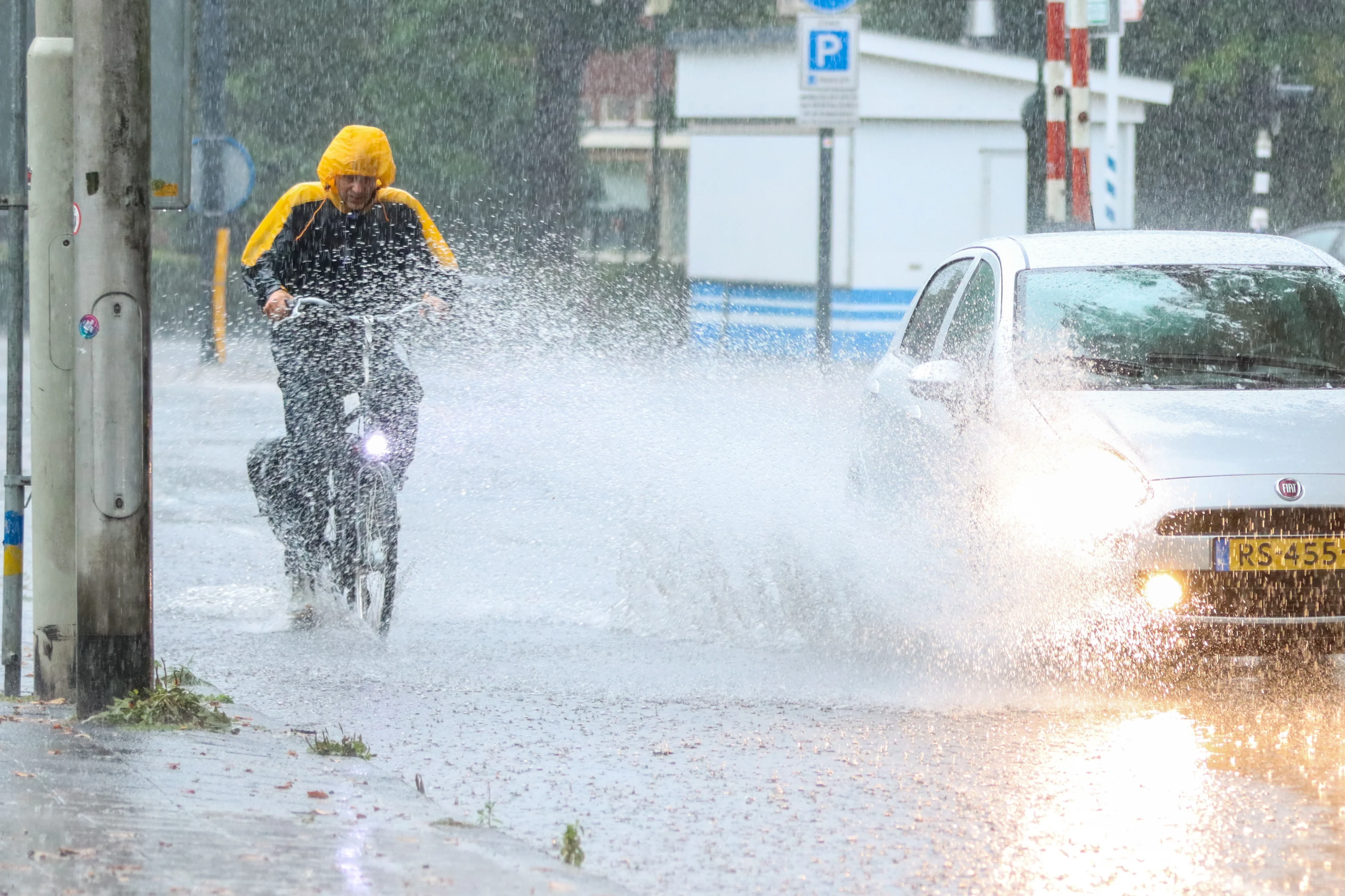 Plensbuien op komst: code geel afgegeven vanwege veel regen