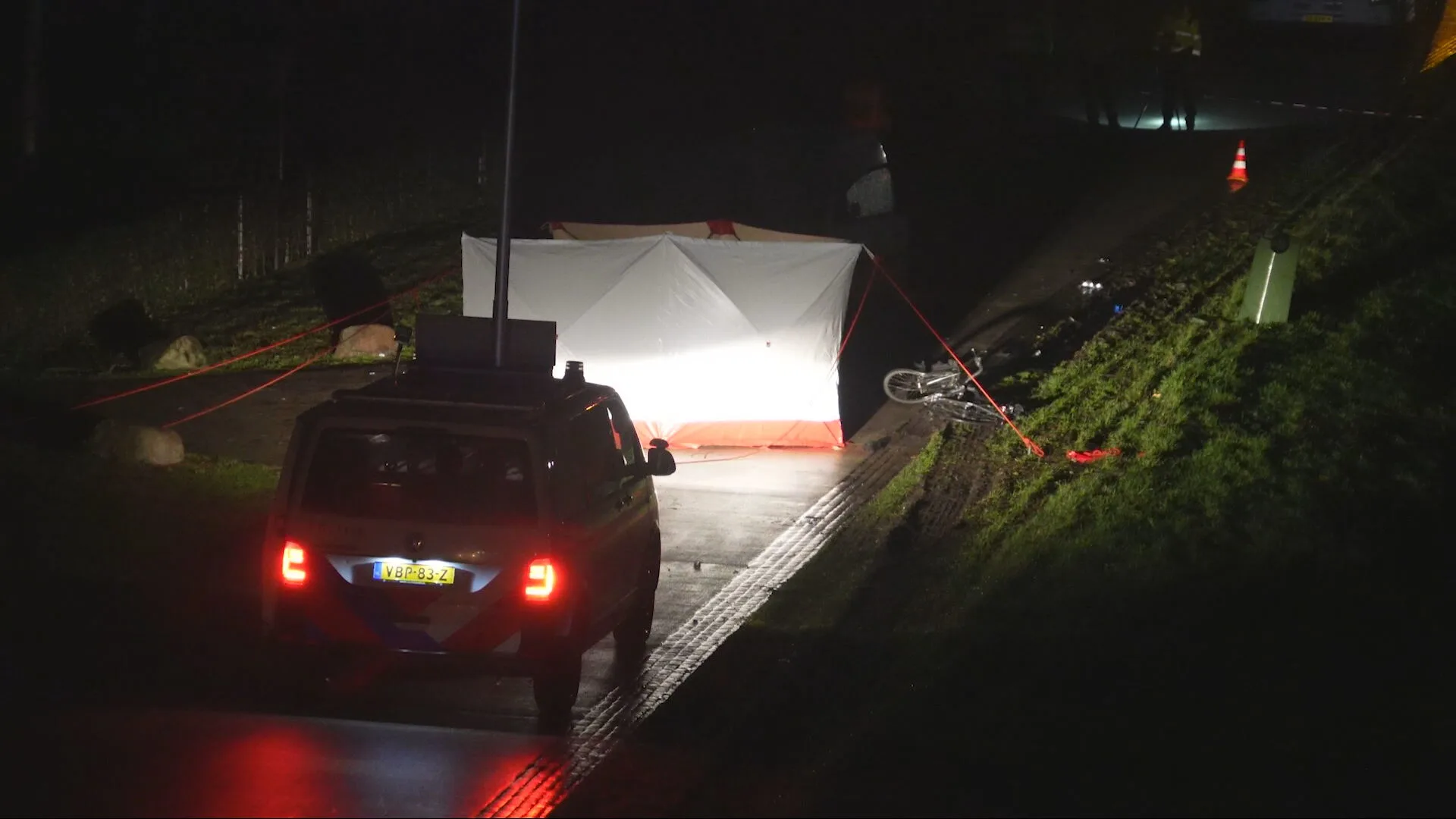 Fietser overleden bij ongeluk met auto bij Zwolle