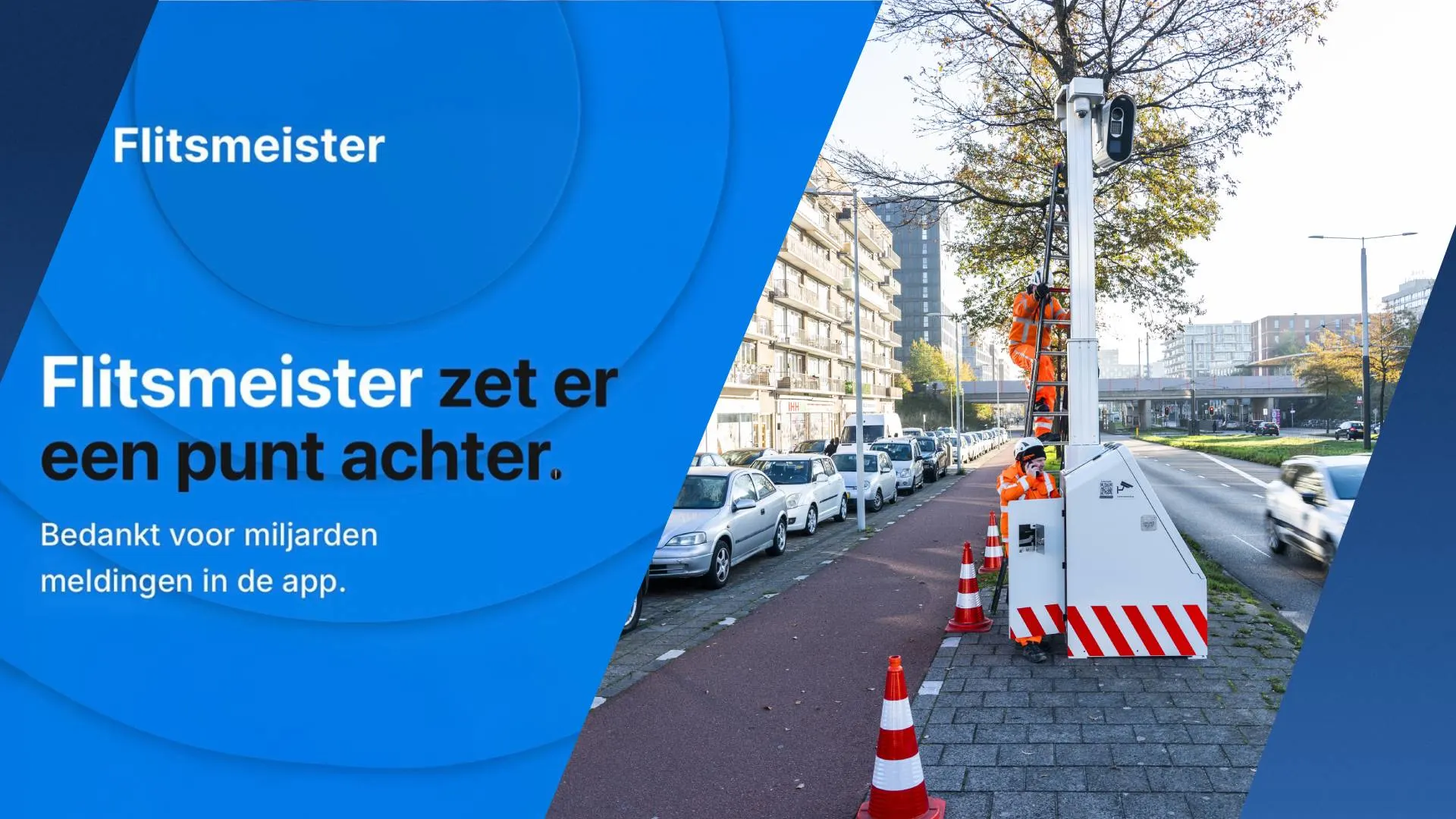 Verkeersapp Flitsmeister: 'We zetten er een punt achter'