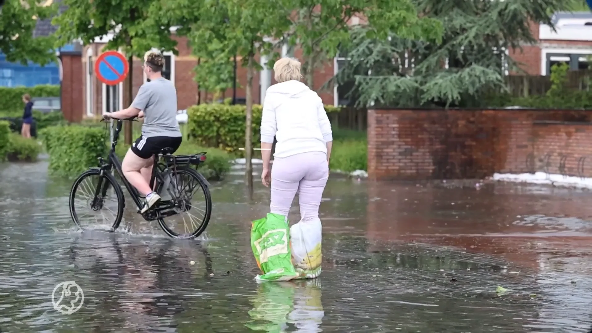 Noodweer in Friesland, tientallen mensen geëvacueerd