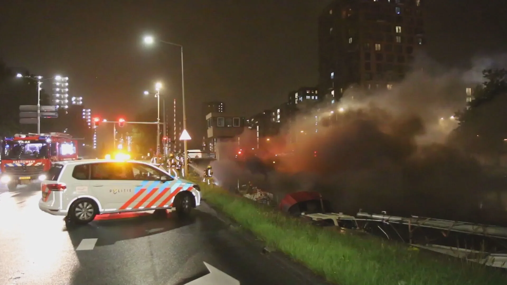 Onrustige nacht in Den Haag: maar liefst vier branden, twee mogelijk aangestoken