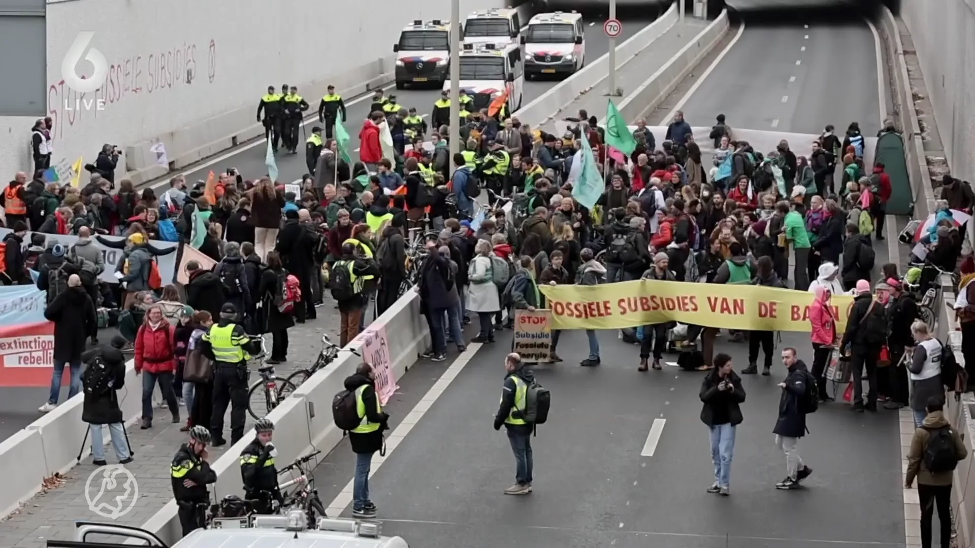 Klimaatactivist overweegt toch naar demonstratie op A12 te gaan