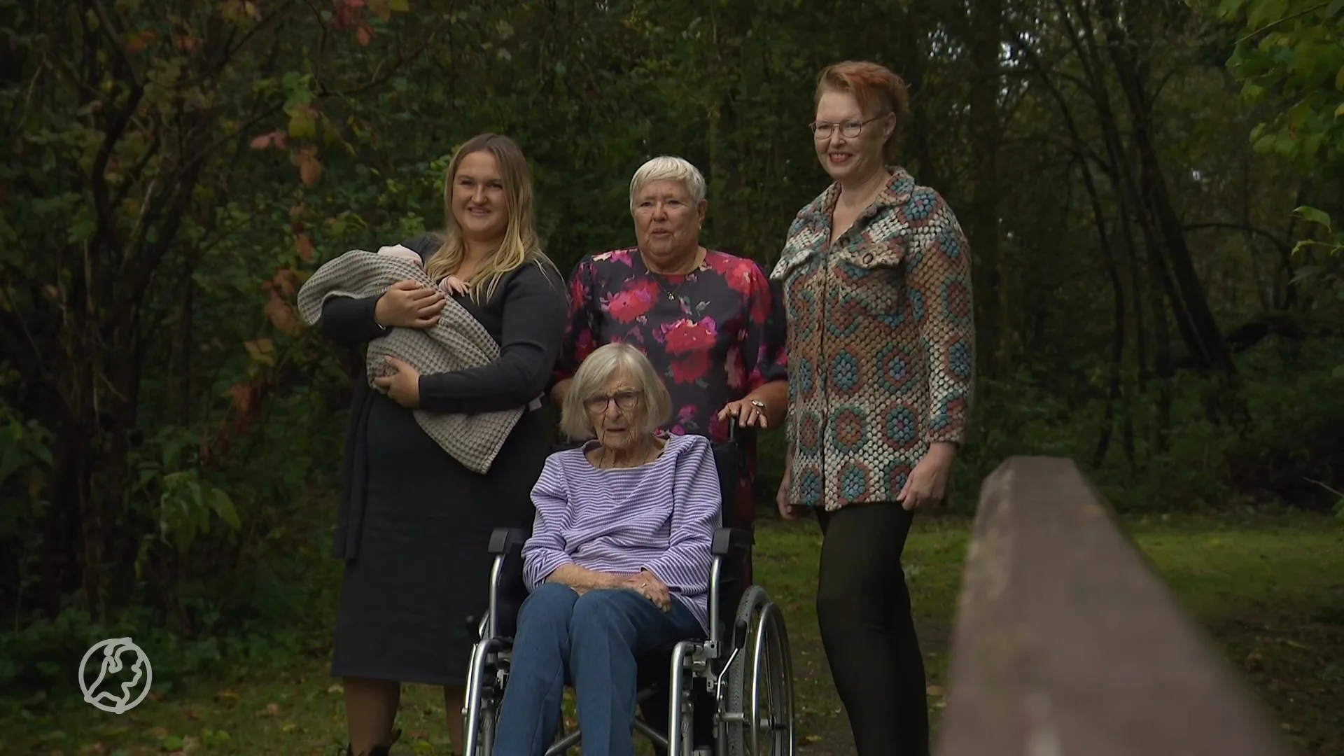 Vijf generaties vrouwen in één familie: van Trien (98) tot kleine Nowie