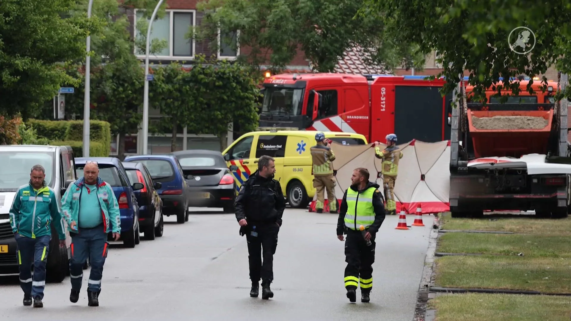 Fietser overleden door aanrijding met vrachtwagen in Almelo