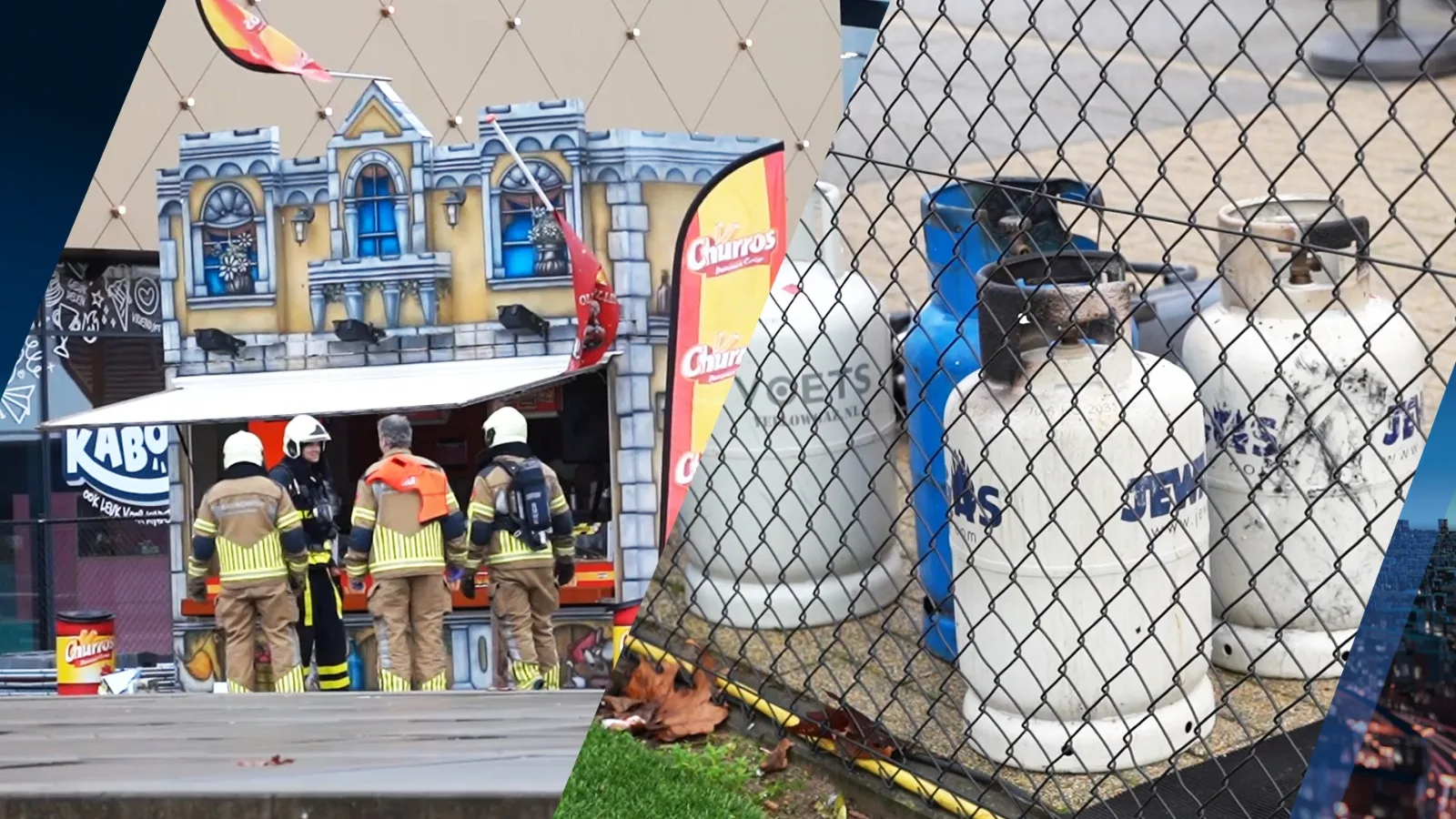 Explosie bij oliebollenkraam Breda, meerdere gewonden