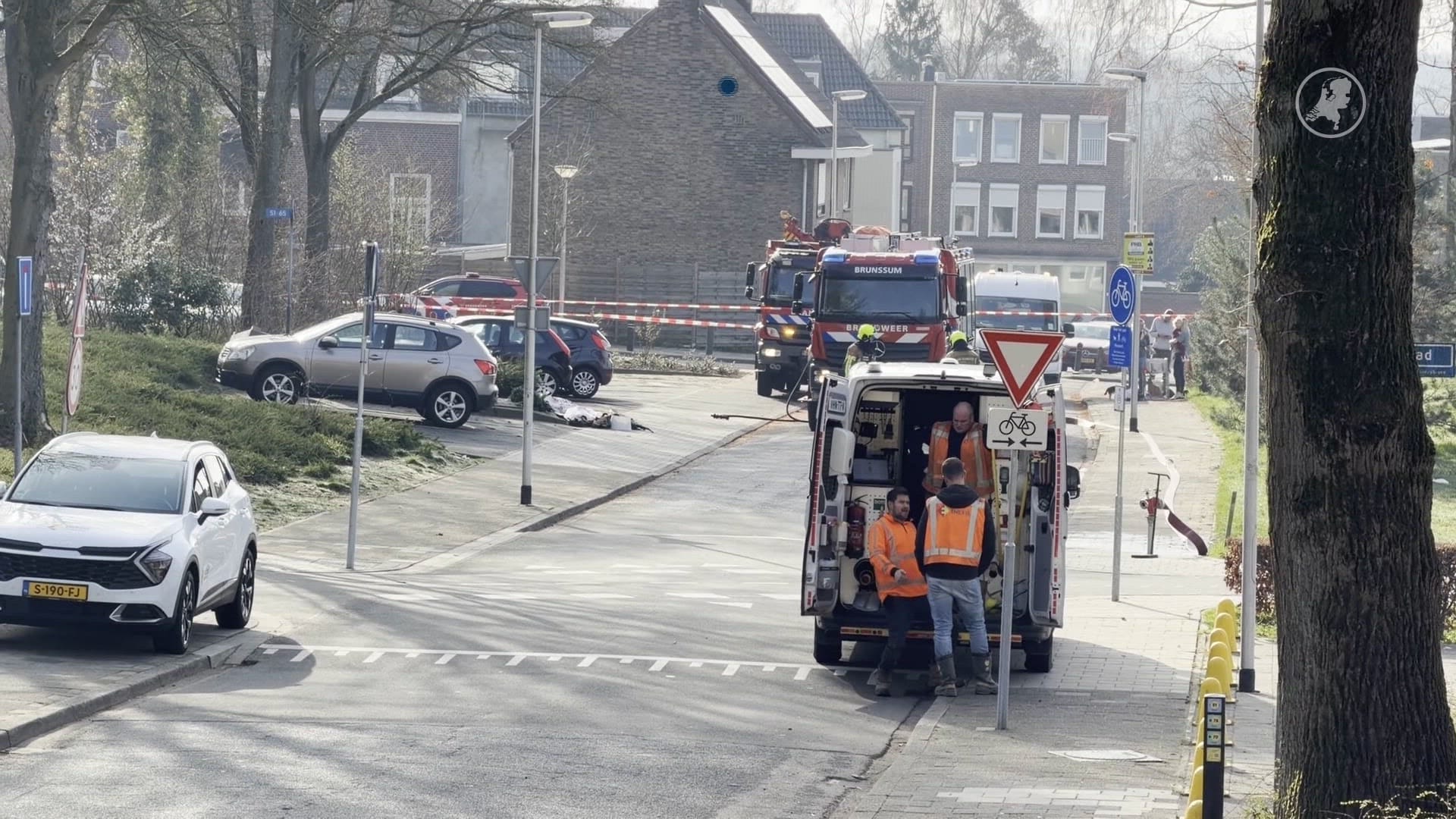 Tachtig woningen in flats ontruimd bij gaslek Hoensbroek