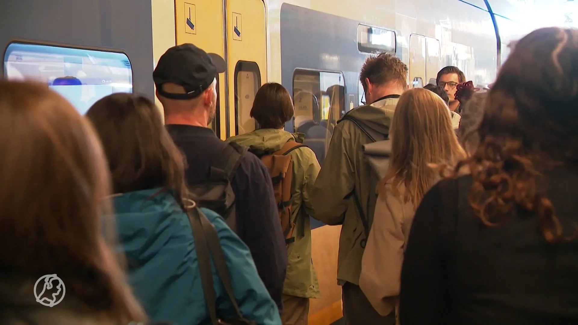 Drukte op stations na landelijke ov-staking