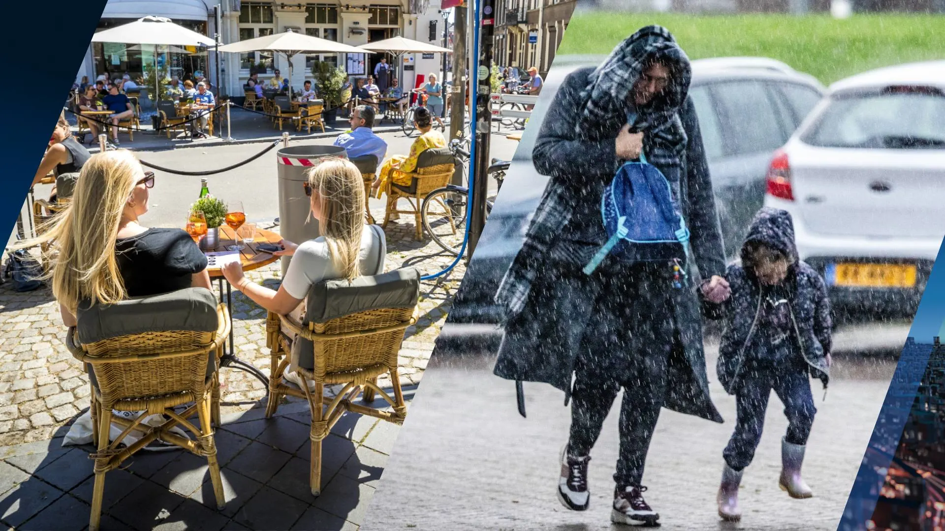 Hitte, buien en mogelijk een klap onweer: dit weer krijg je dinsdag voor je kiezen