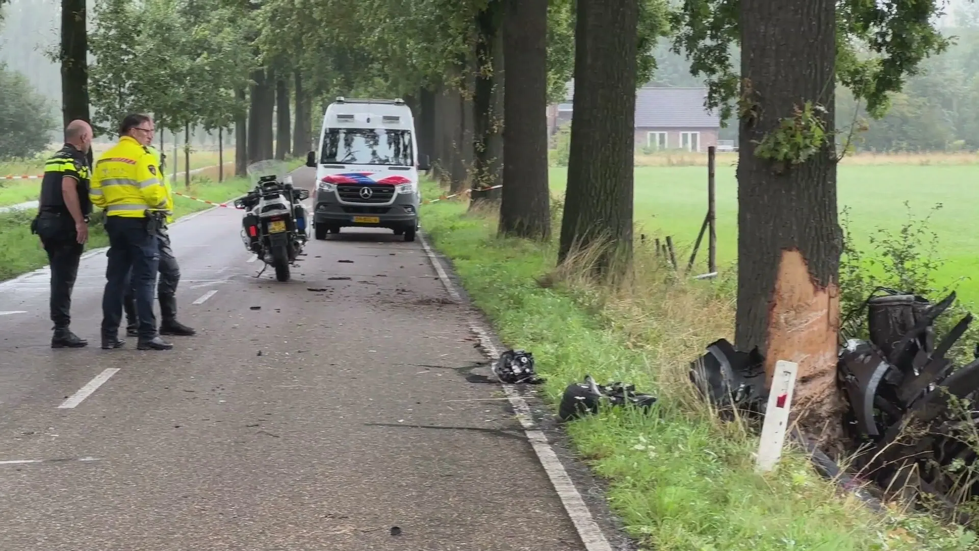Man (66) overleden bij eenzijdig ongeval in Wijlre