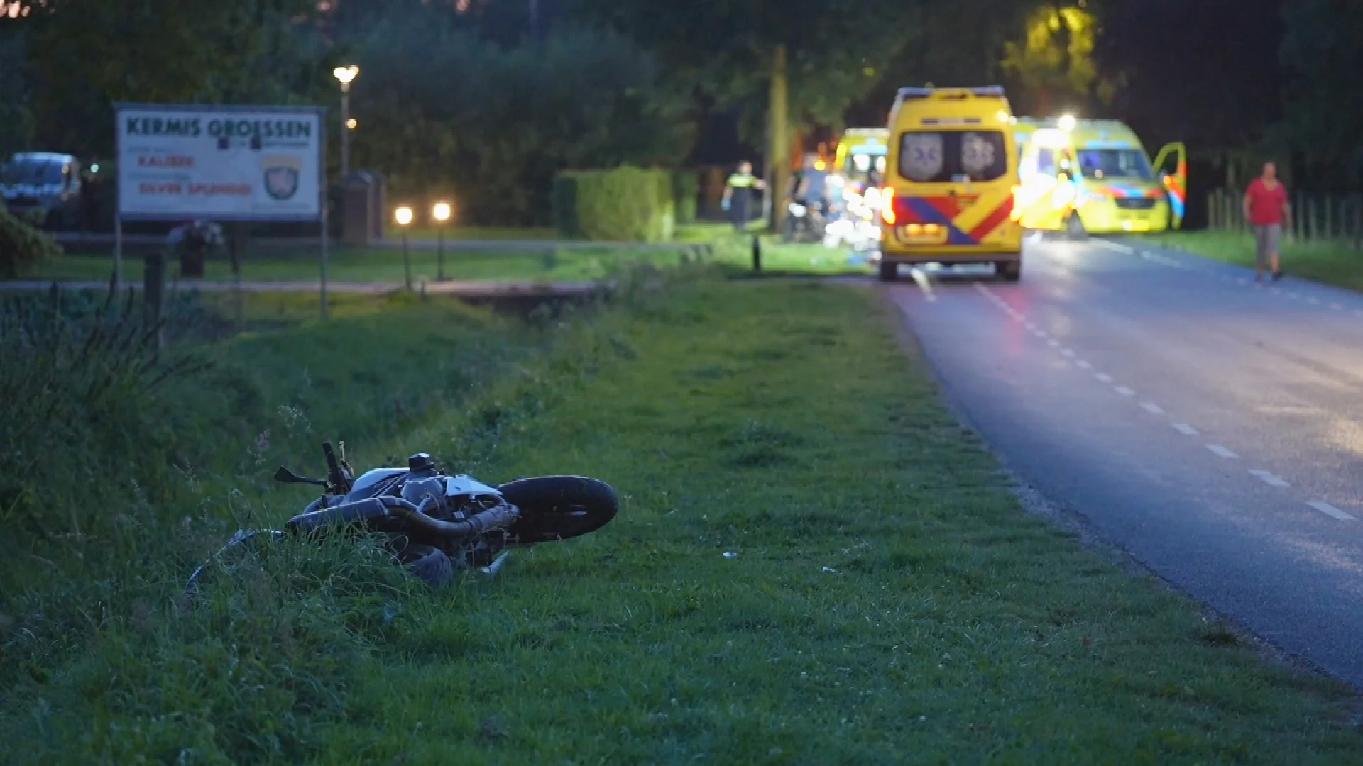 Wielrenner (55) overleden na botsing met motorrijder in Groessen