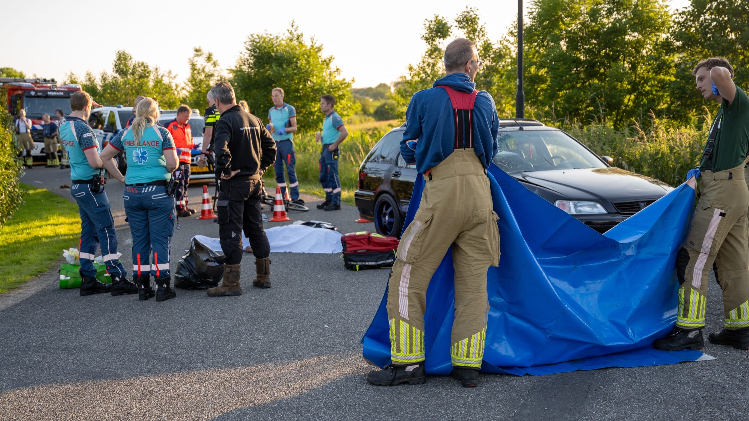 Fietser omgekomen bij aanrijding in Wilnis