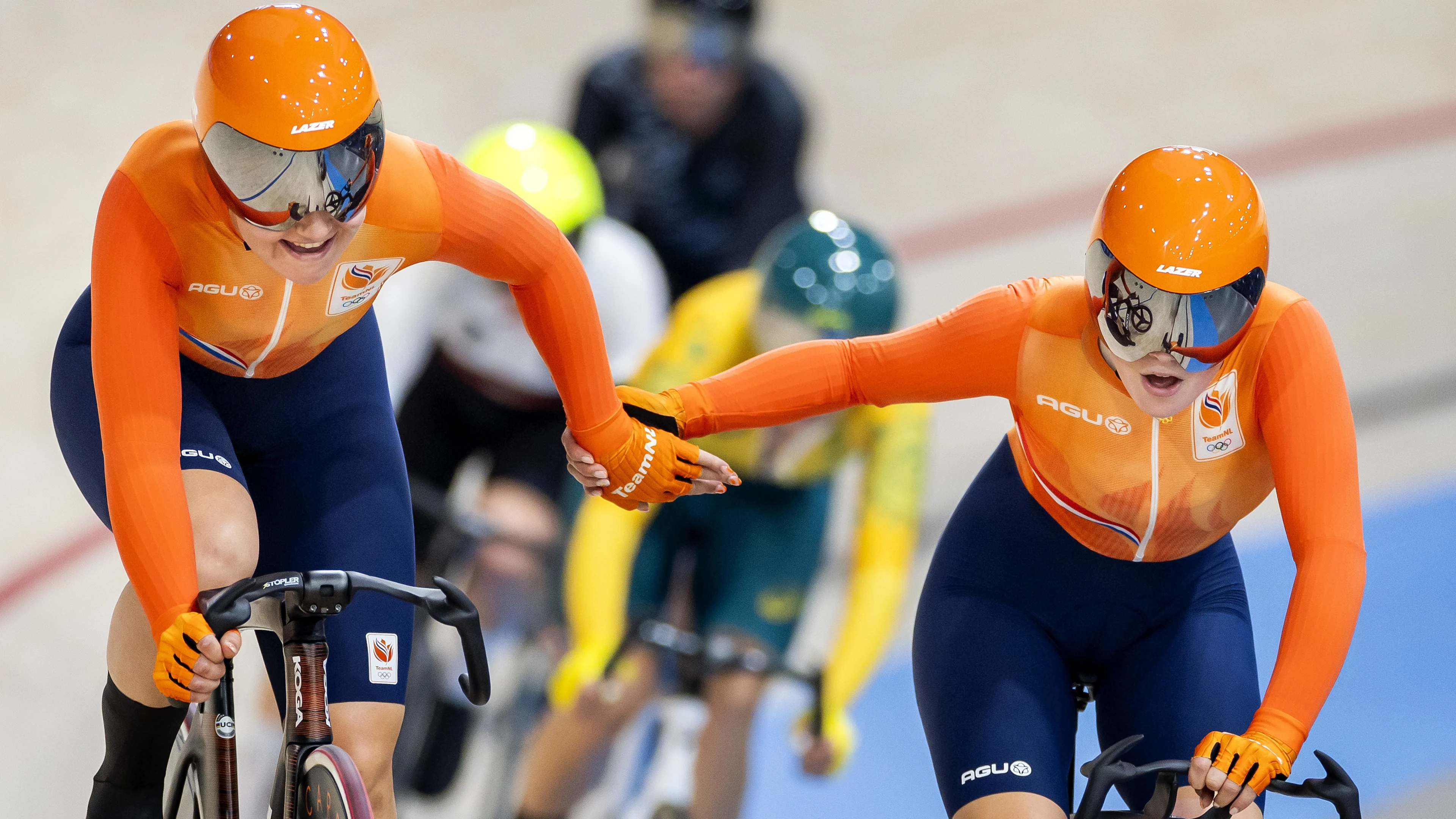 Verrassend brons voor debutanten Van der Duin en Van Belle op koppelkoers