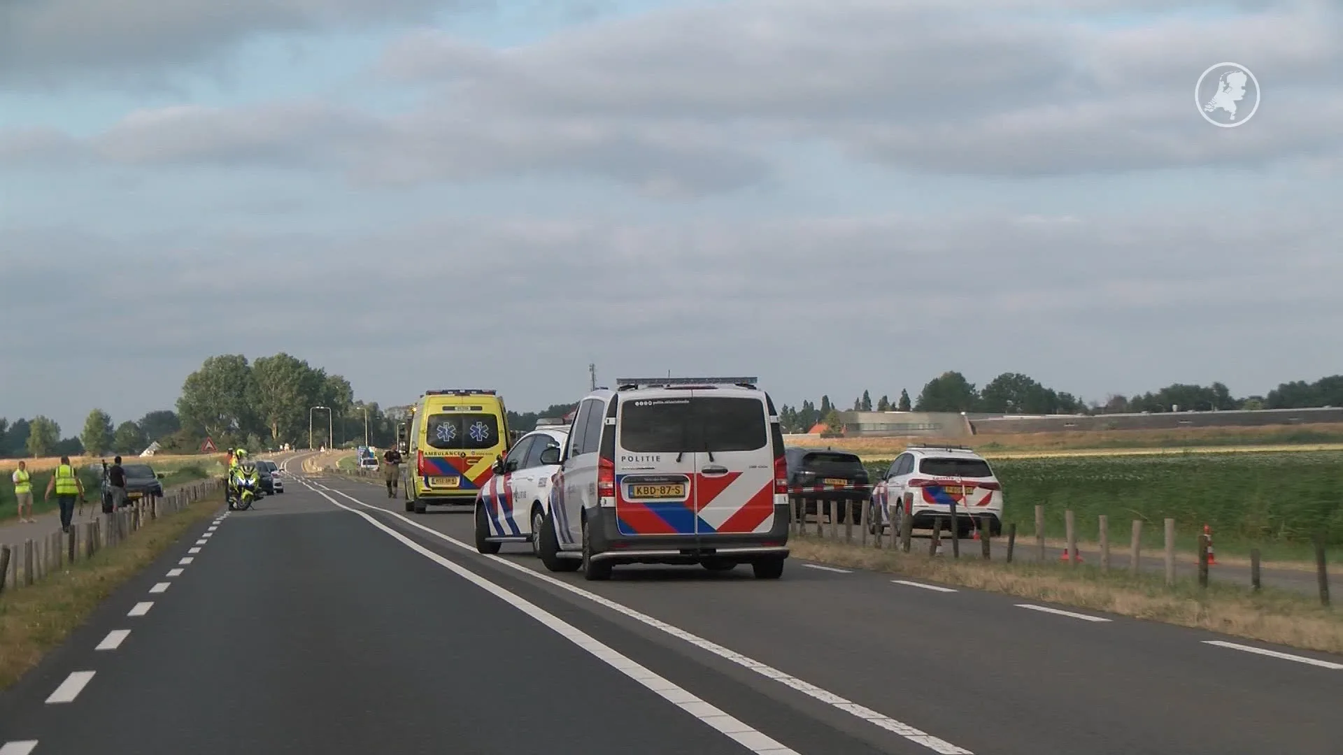 Scooterrijder overleden bij ongeval met landbouwvoertuig in Nieuwerkerk