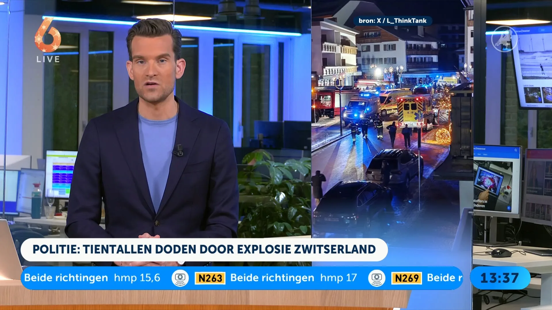 Vermoedelijk tientallen doden door explosie in Zwitserland