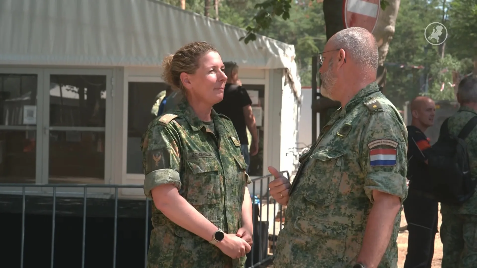 Tijdelijk dorp in Nijmegen: 6500 militairen bivakkeren in Kamp Heumensoord