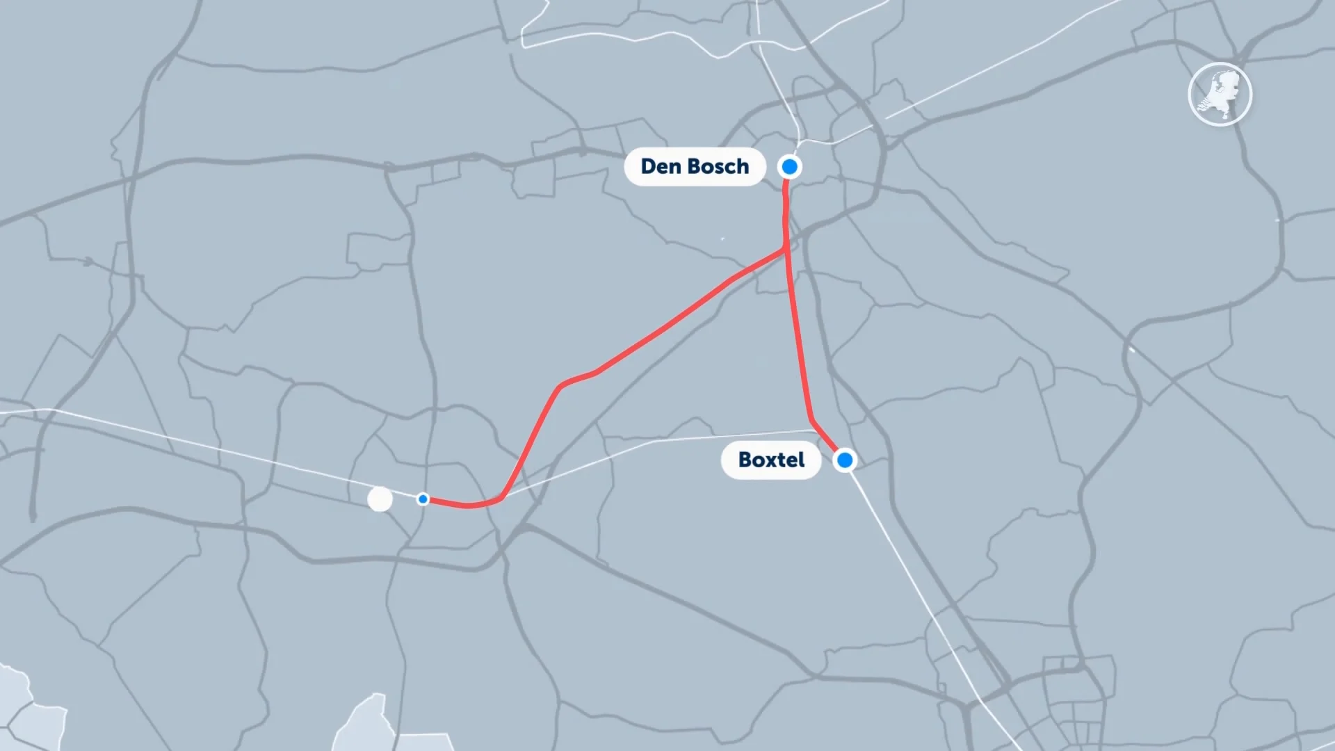 Treinverkeer plat rond Den Bosch door groot spooronderhoud