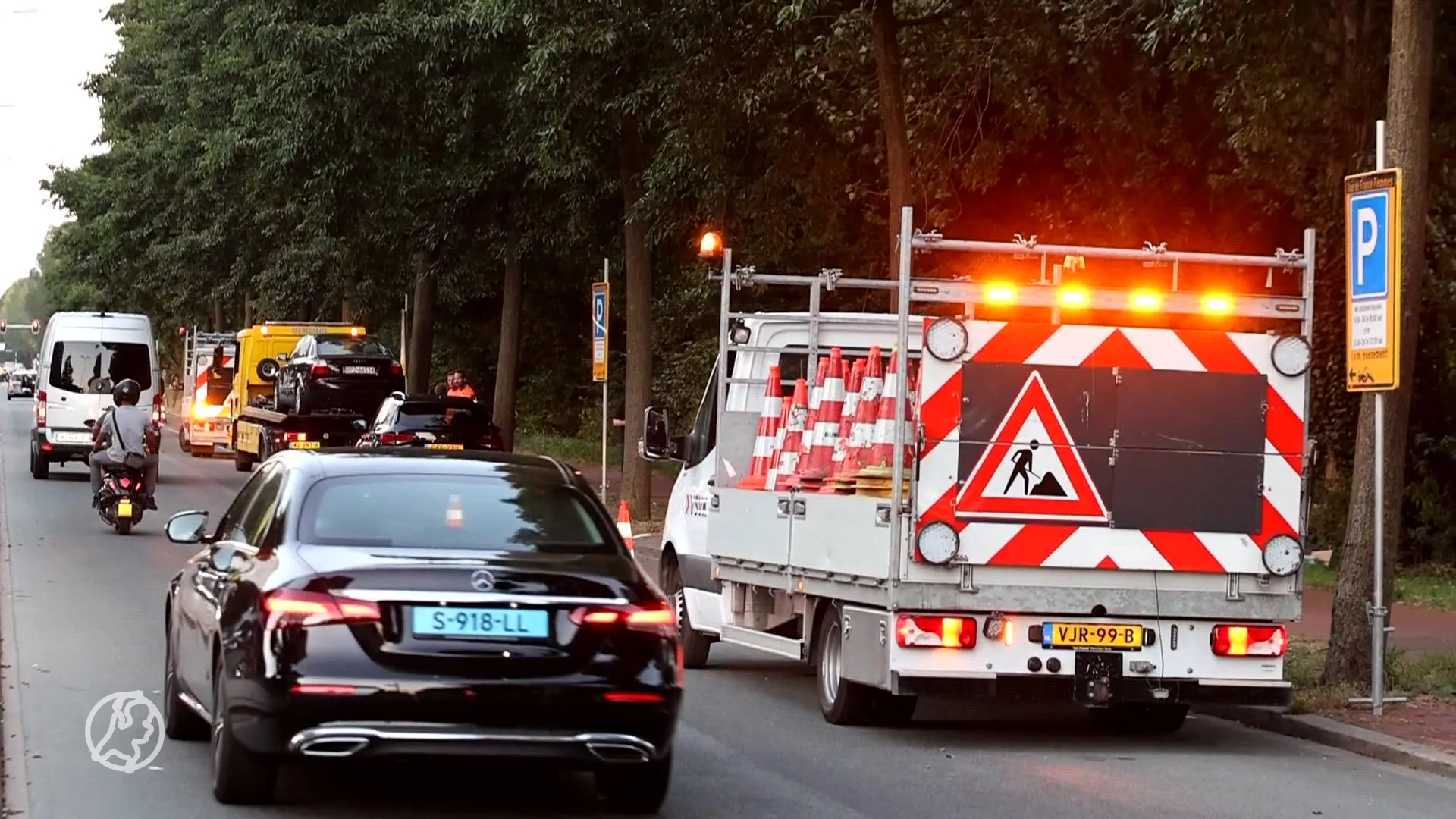 Honderden auto's bekeurd en weggesleept voor Tour de Femme in Den Haag