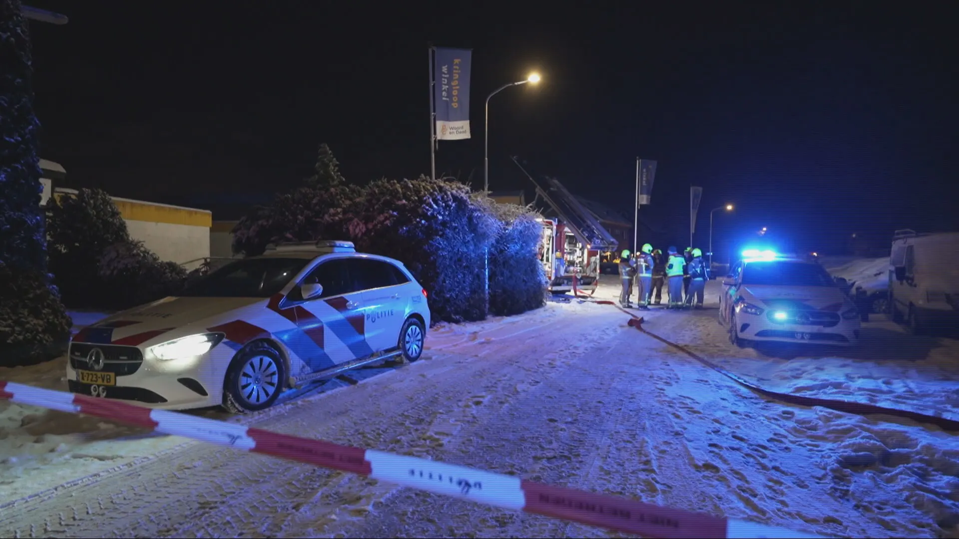 Verwarde man steekt eigen woning in brand in Putten