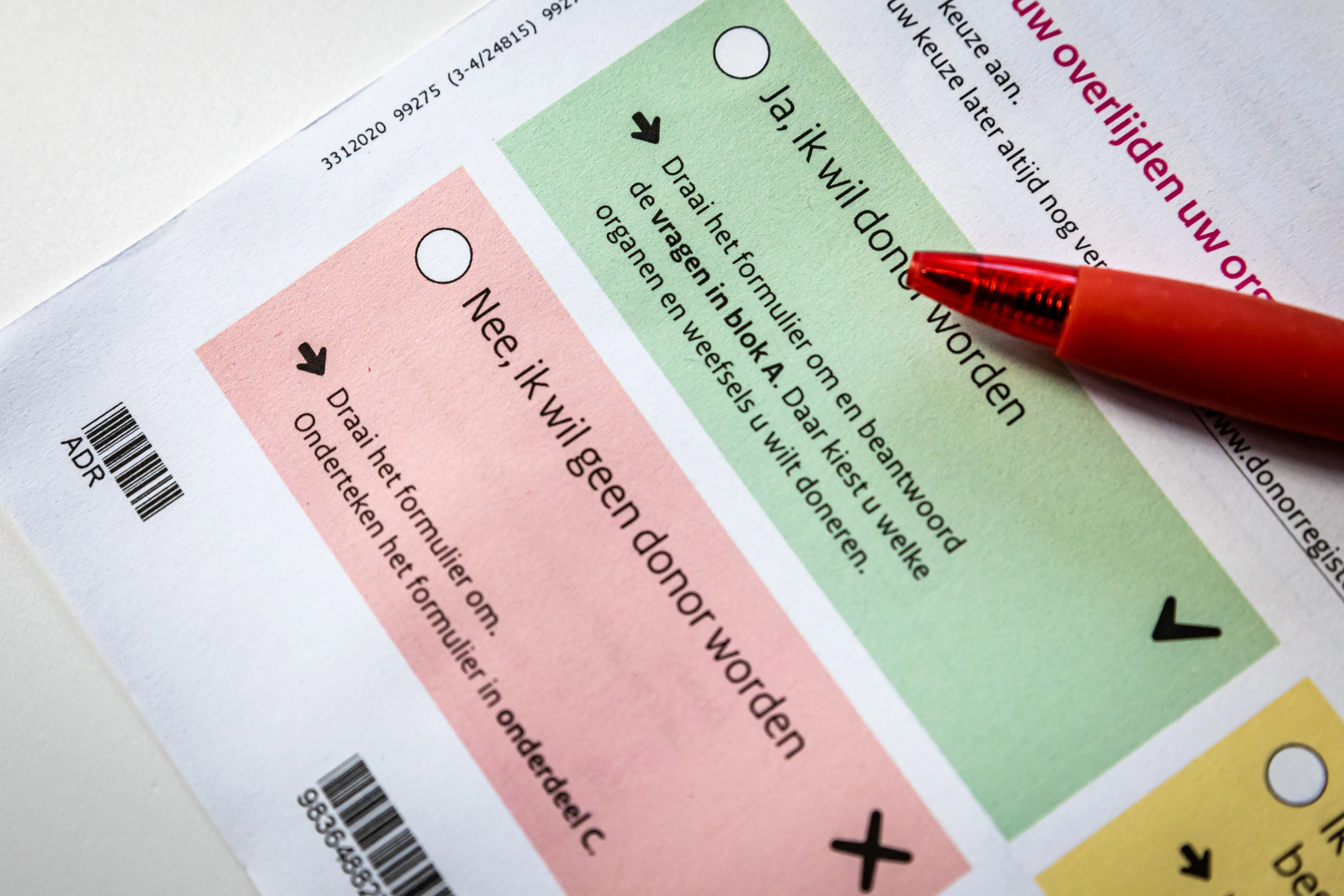 Meer orgaandonoren door stilzwijgende toestemming