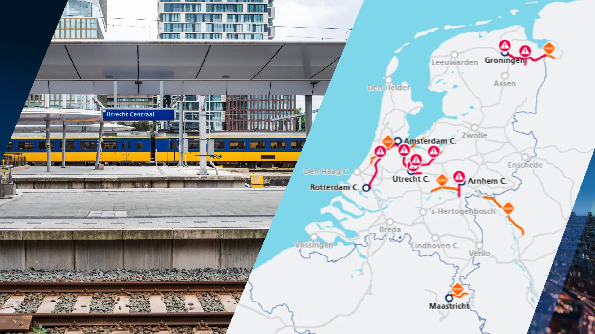 Ochtend vol storingen op het spoor: op welke trajecten loopt het vast?