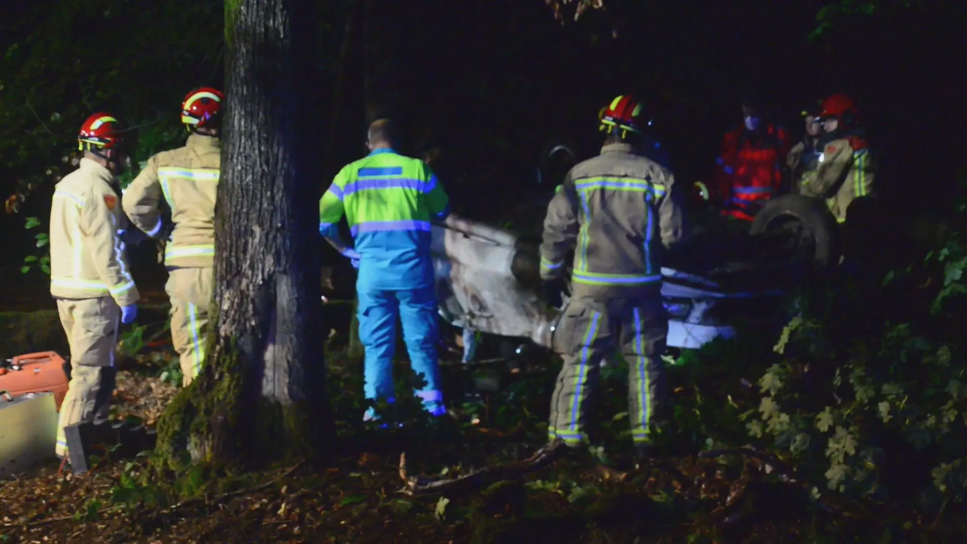 Auto slaat over de kop bij De Rips, bestuurder (24) komt om het leven