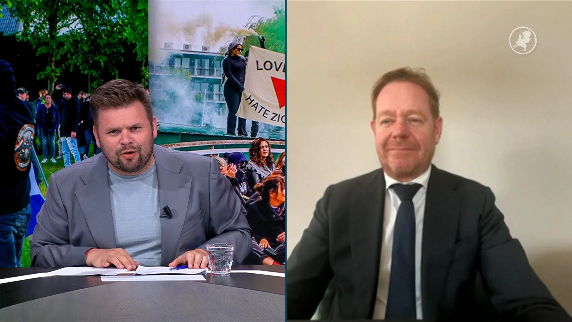 Van Weel wil demonstratierecht aanscherpen en onderzoekt inzet van smurfenverf