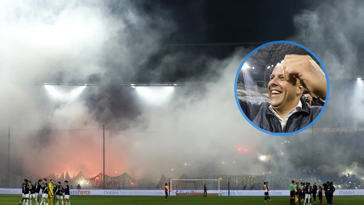 Feyenoord moet vier vakken leeg houden tijdens 'afscheidswedstrijd' Arne Slot om vuurwerk