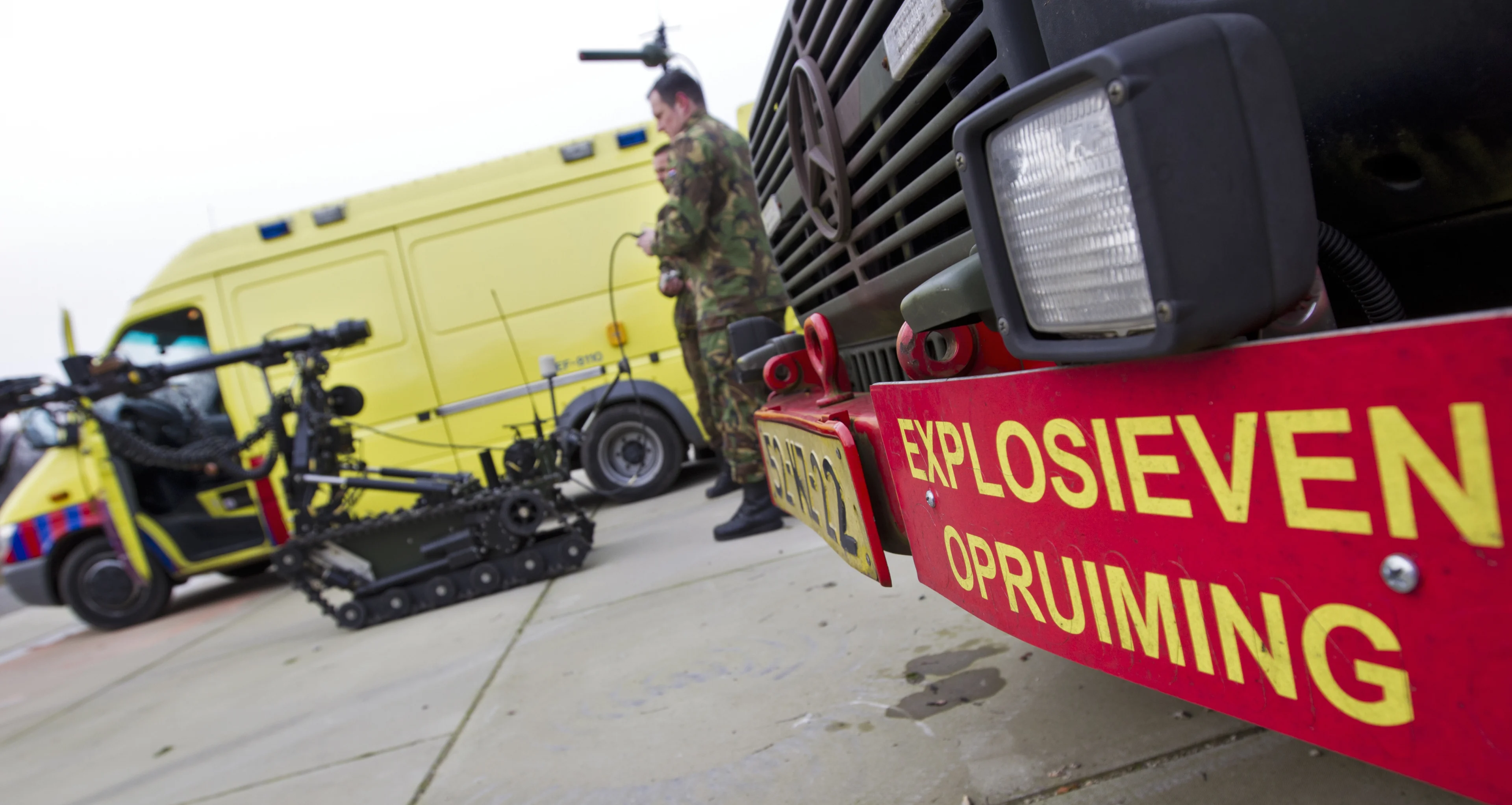 Explosieven gevonden bij Albert Heijn in Diemen