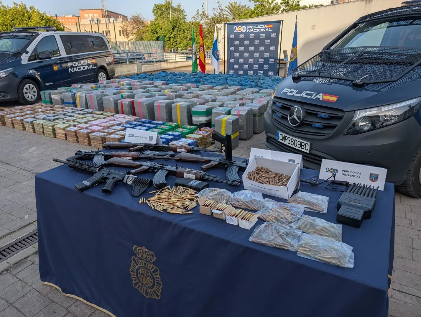 Nederlander opgepakt voor megavangst coke van 130 miljoen euro in Spanje