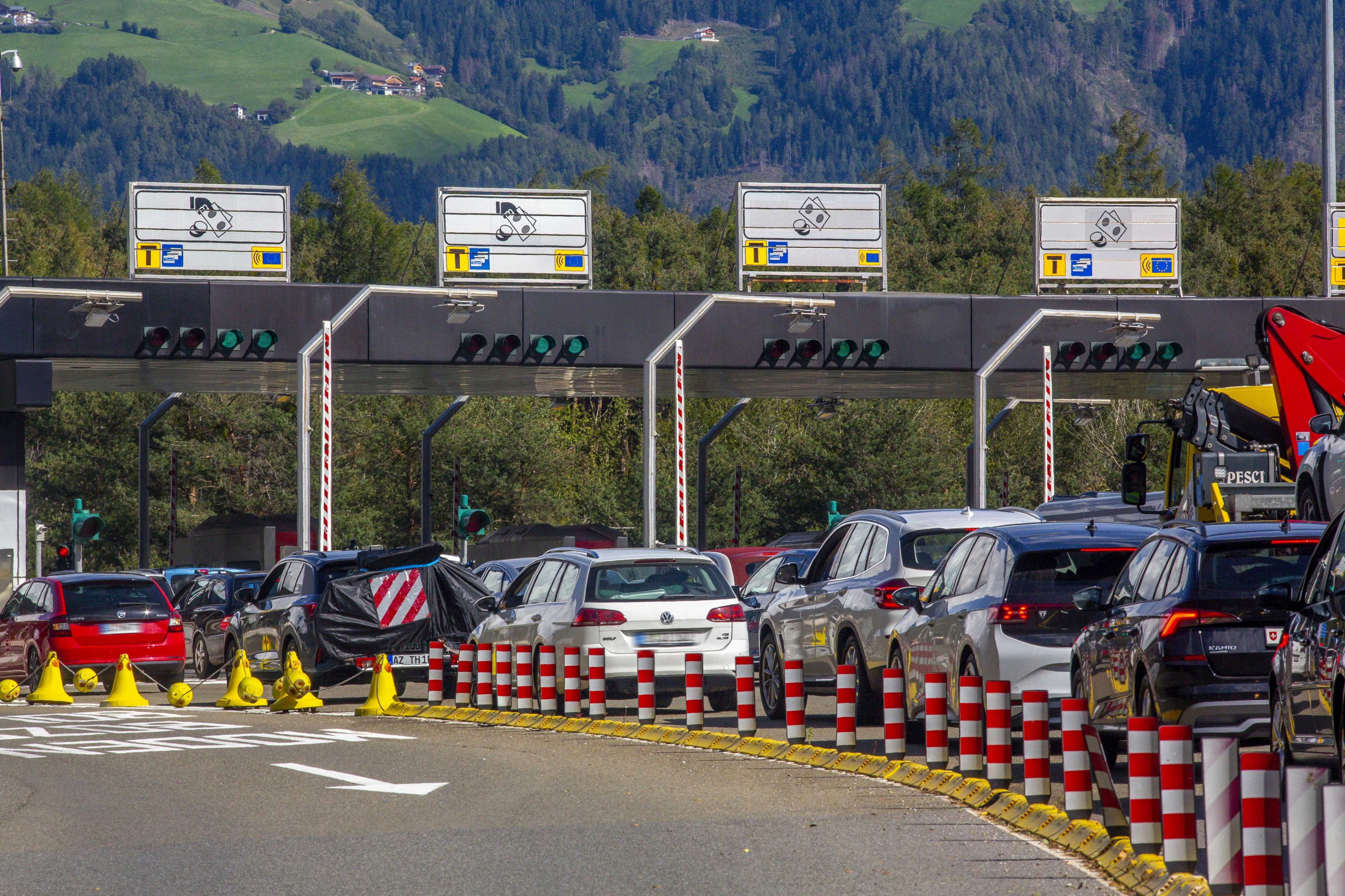 Brennerautobahn na uren weer open, vakantiegangers kunnen naar huis
