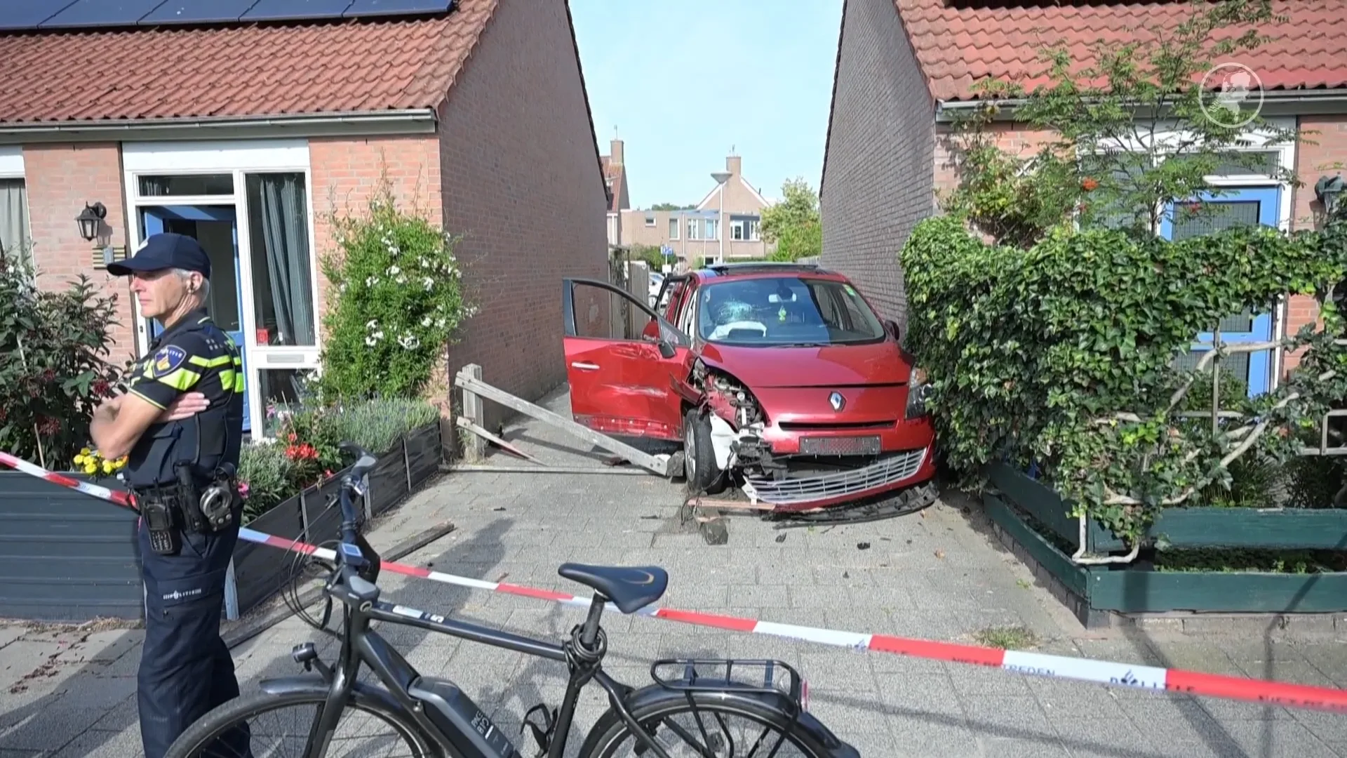 Crash in Alphen aan den Rijn na wilde achtervolging