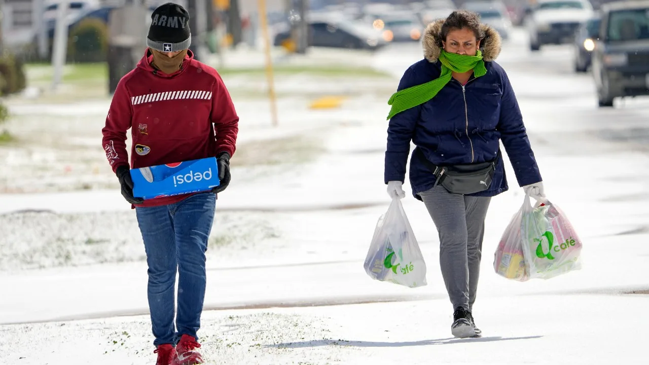 Mariette woont in extreem winters Texas: 'We trekken de wc door met gesmolten sneeuw'
