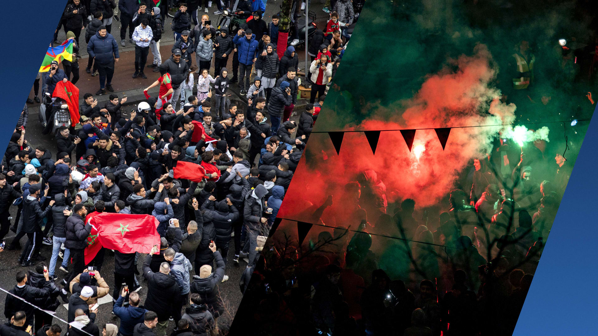 Steden maken zich op voor finale Marokko, extra politie ingezet