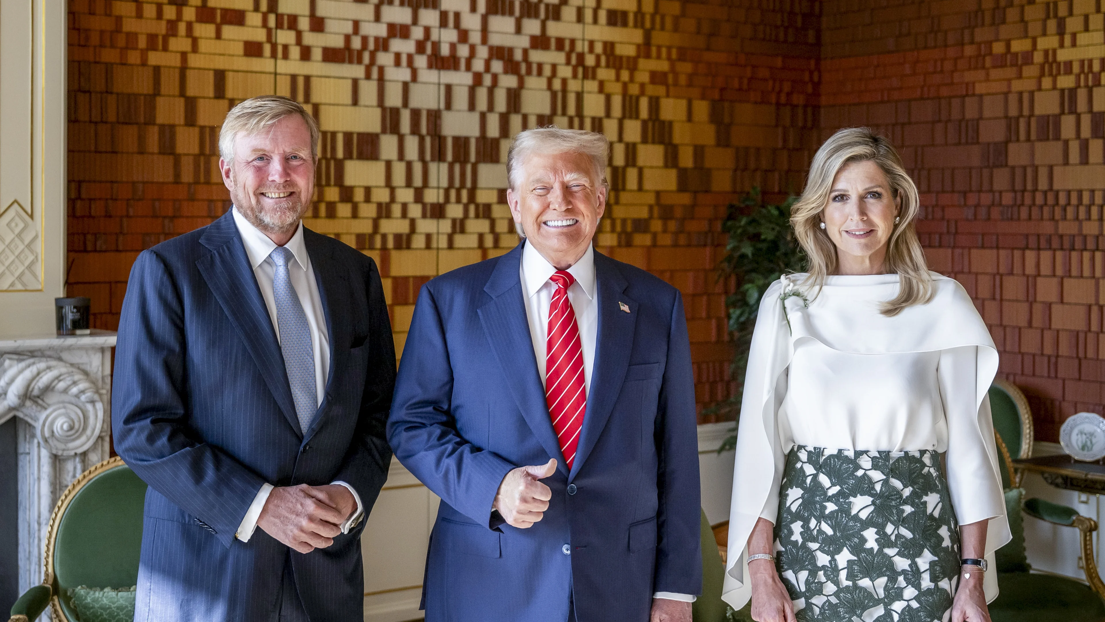 Trump nodigt koningspaar uit voor overnachting in Witte Huis, Jetten mag mee