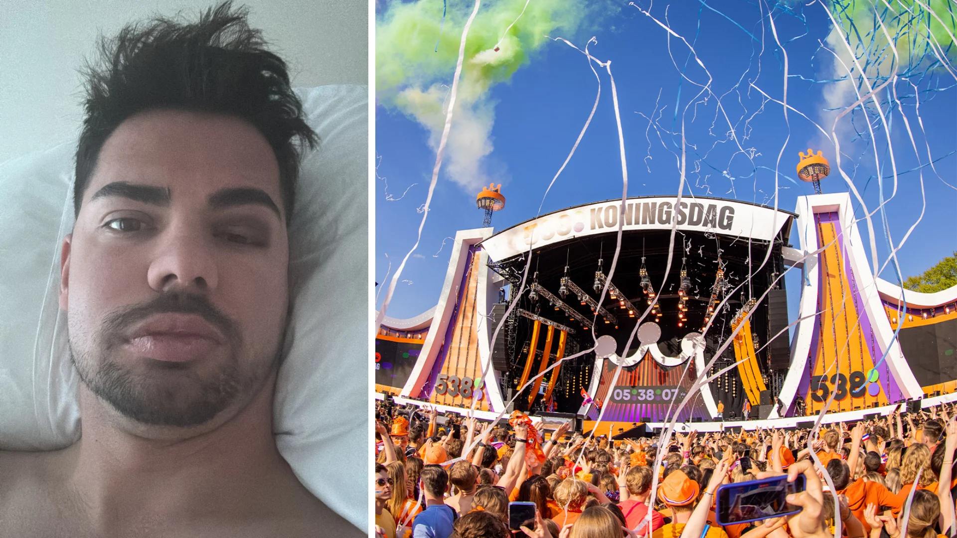 Verdachte (22) meldt zich bij politie na zware mishandeling Andy (28) tijdens Koningsdag