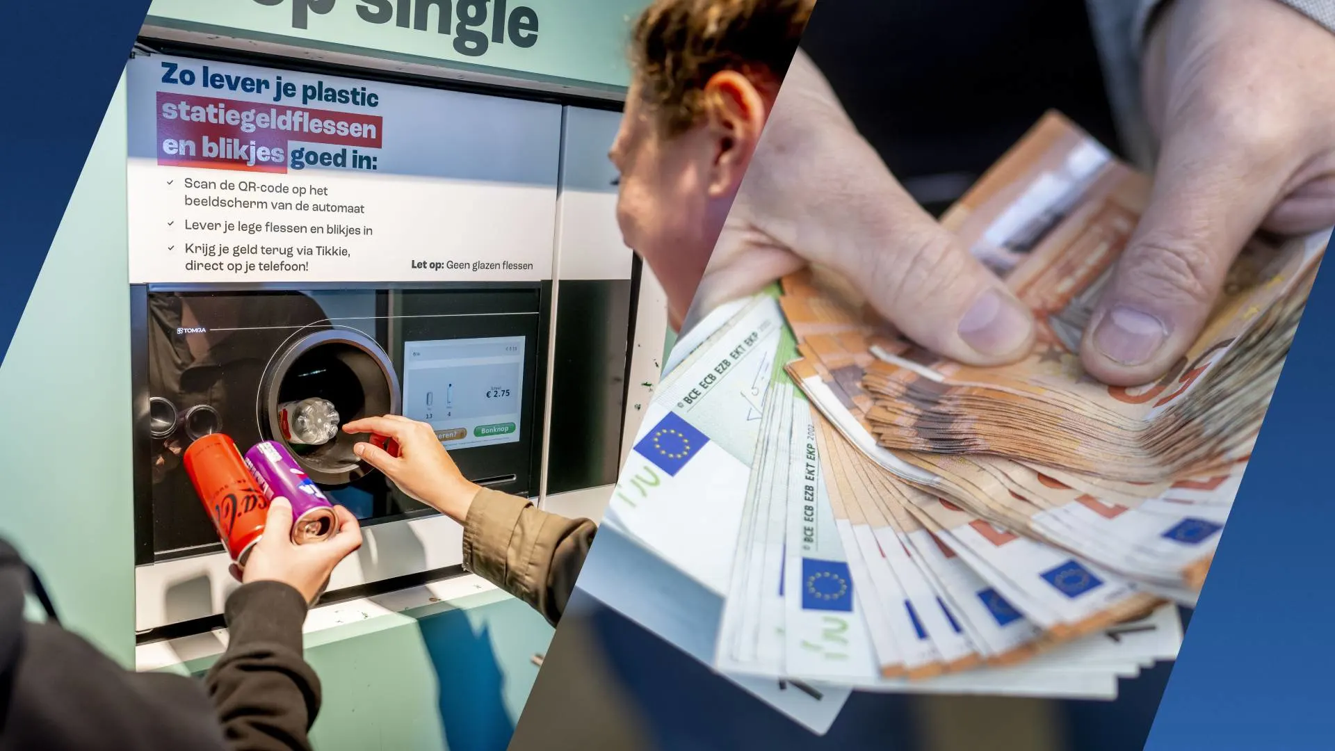 Geld verdienen met statiegeld: gratis lot bij inleveren blikjes en flesjes