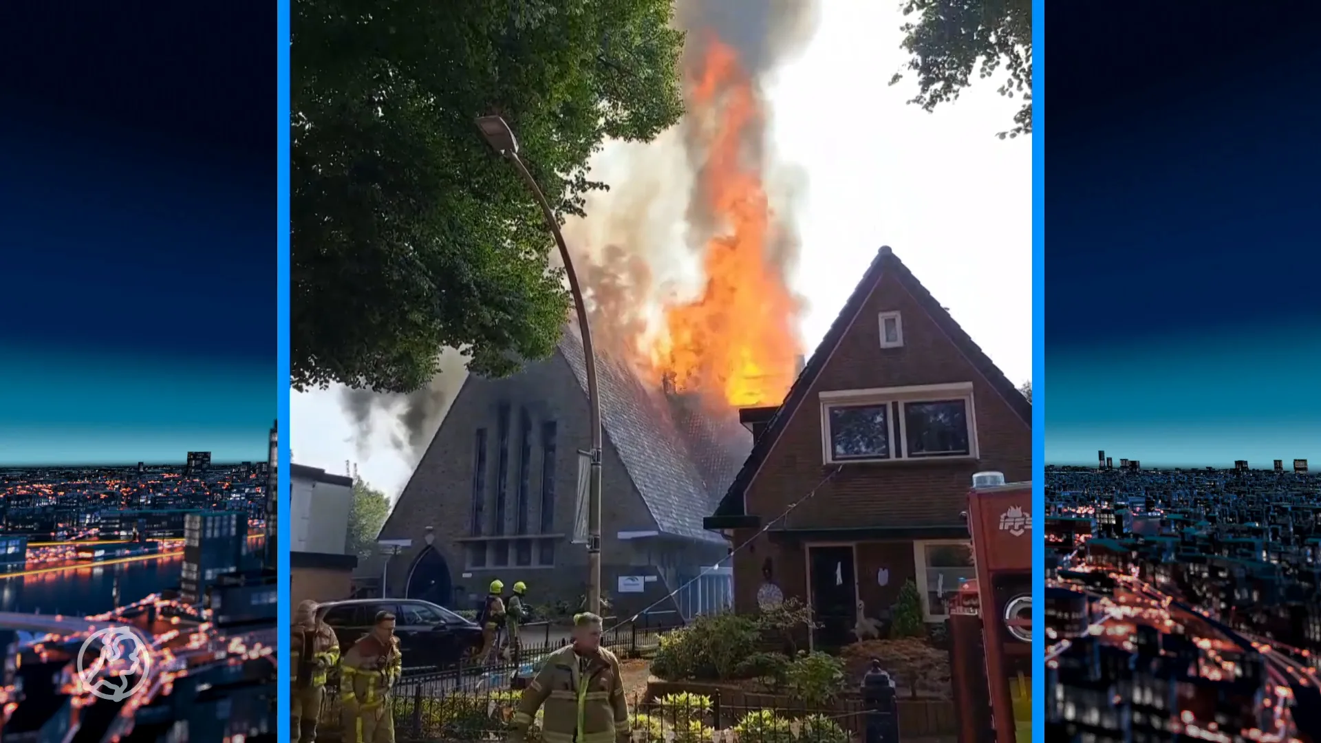 Regenboogkerk in Epe volledig uitgebrand, geen gewonden