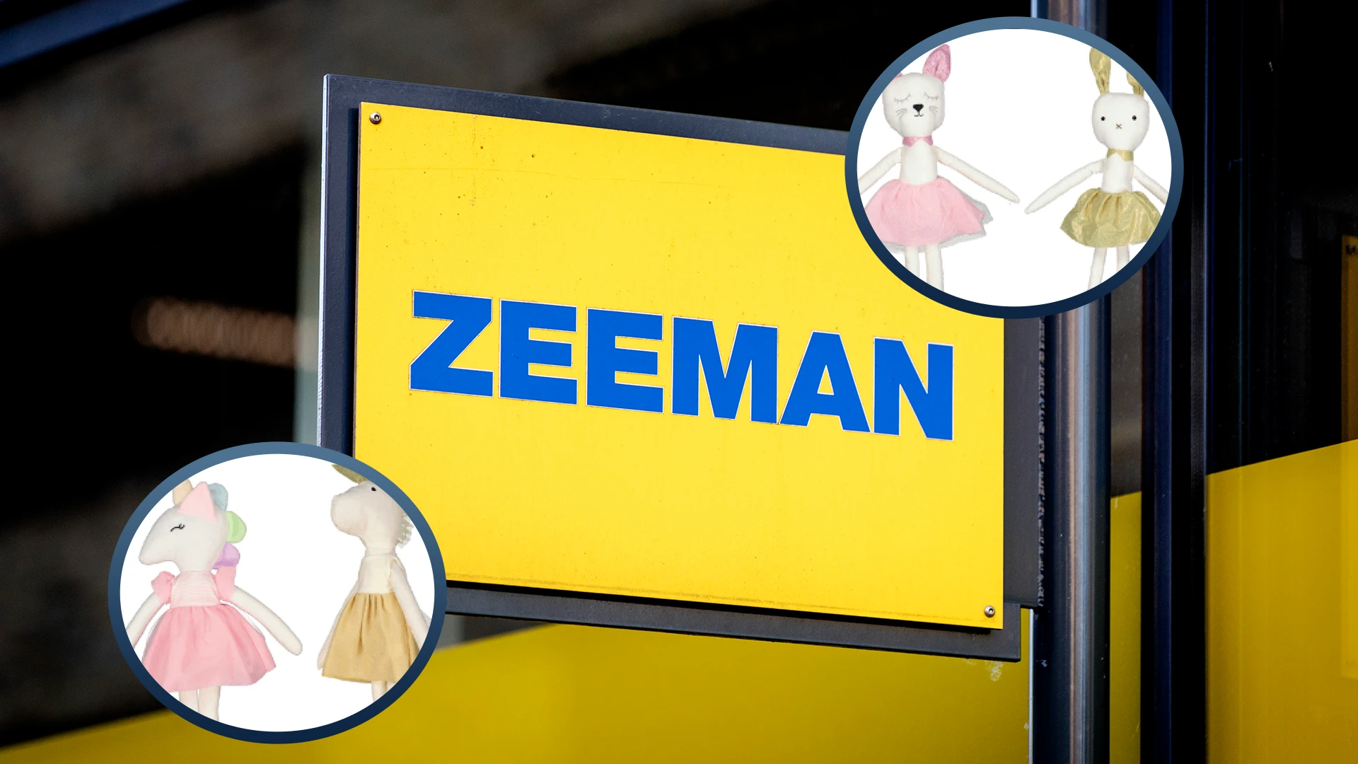 Zeeman roept stoffen poppen terug om mogelijk verstikkingsgevaar