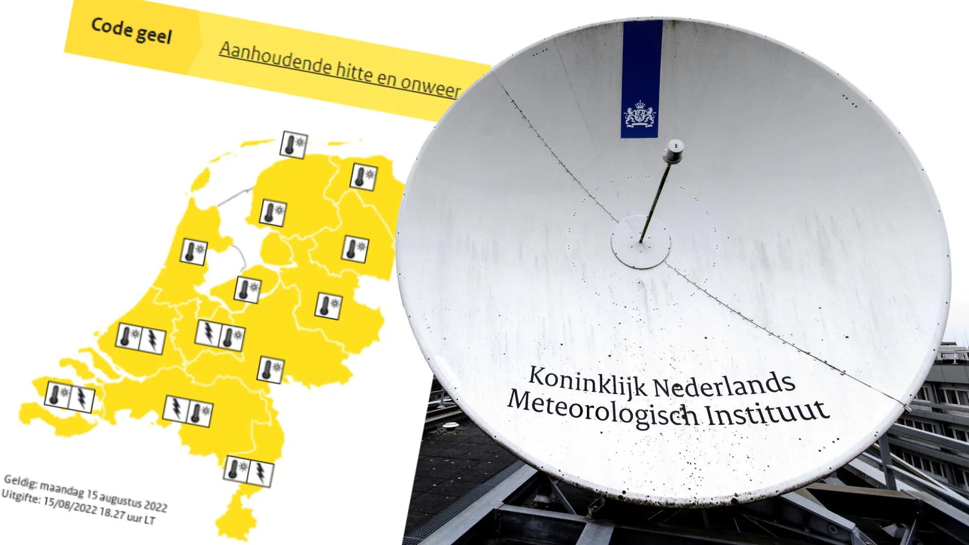 Drie op vijf Nederlanders slaat weerswaarschuwingen KNMI in de wind: 'Ben er immuun voor'