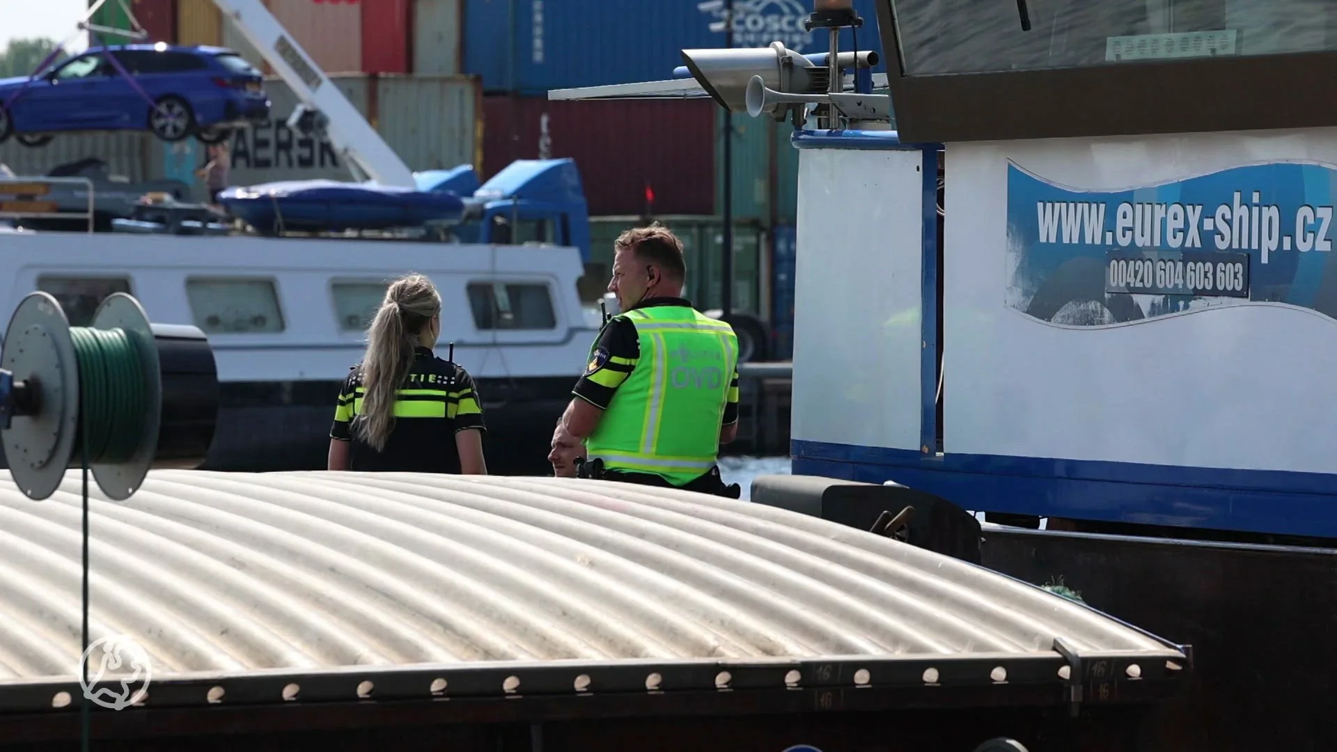 Scheepswerker komt in kanaal terecht en overlijdt
