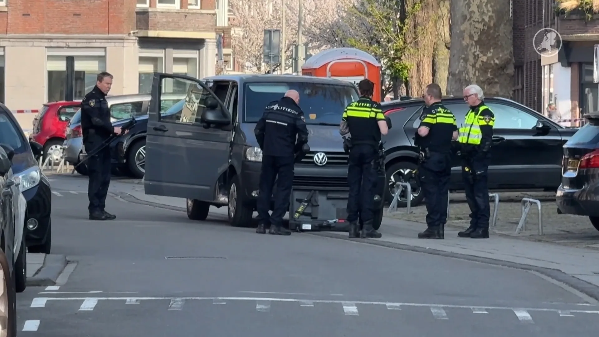 Inval loopt uit de hand: politieagent beschoten in Maastricht