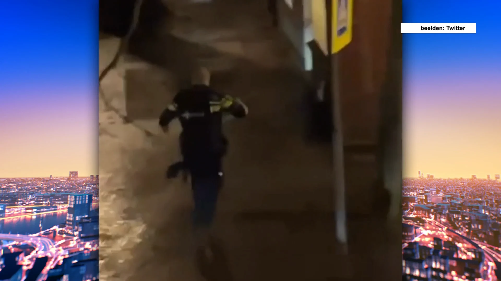 VIDEO: Agent lost schoten na overval op casino in Bergen, twee verdachten aangehouden