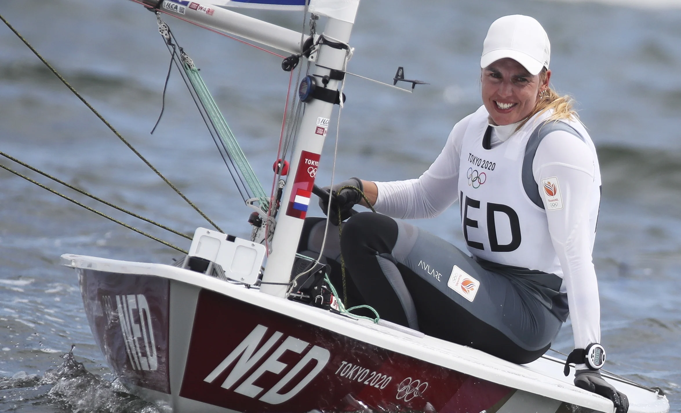 Marit Bouwmeester zeilt naar brons op Spelen