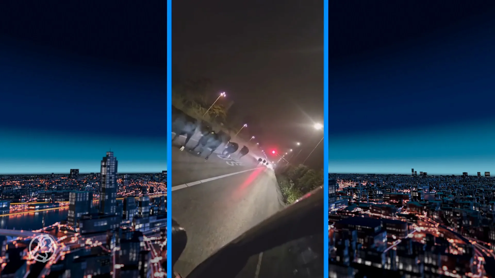 Tientallen koeien rennen weg op, mogelijk door wolf