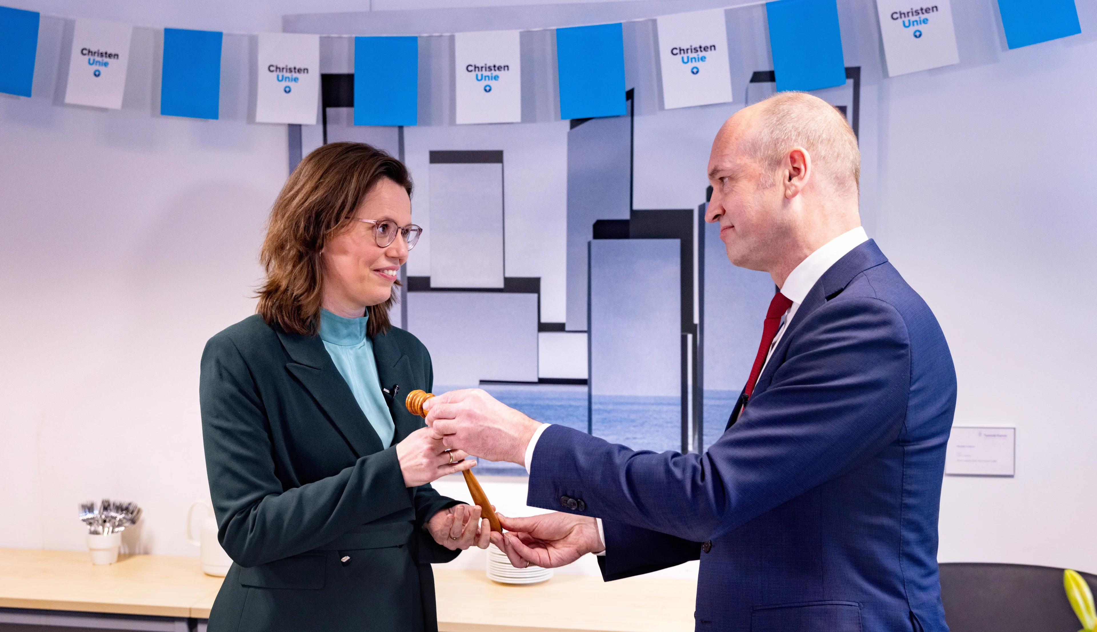 ChristenUnie presenteert nieuwe fractievoorzitter Bikker: 'Hier voor u staat Mirjam'