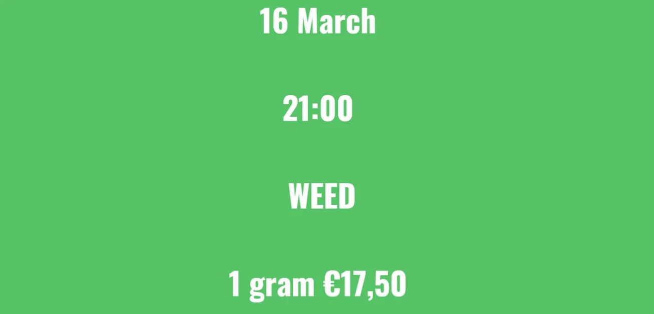 Drugsdealers slaan slaatje uit sluiting coffeeshops: '1 gram wiet voor 30 euro'