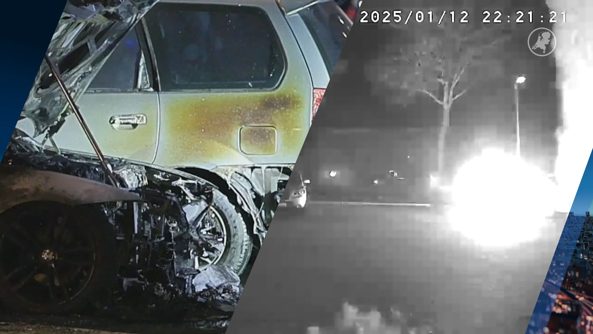 Videodeurbel legt explosie en vluchtende verdachte vast in Zoetermeer